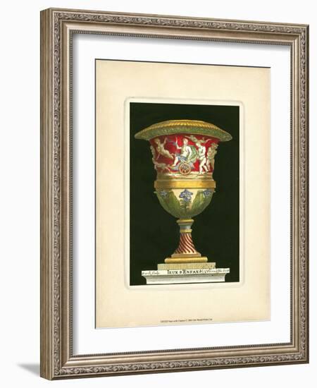 Vase with Chariot-THOMASSIN-Framed Art Print