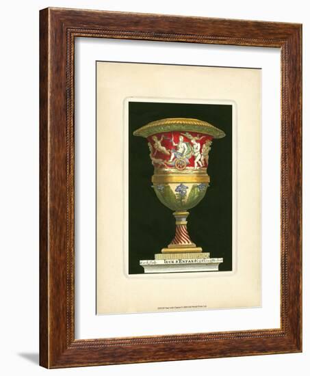 Vase with Chariot-THOMASSIN-Framed Art Print