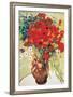 Vase with Daisies and Poppies-Vincent van Gogh-Framed Art Print