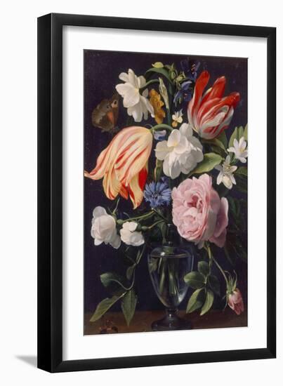 Vase with Flowers, 1637-Daniel Seghers-Framed Giclee Print