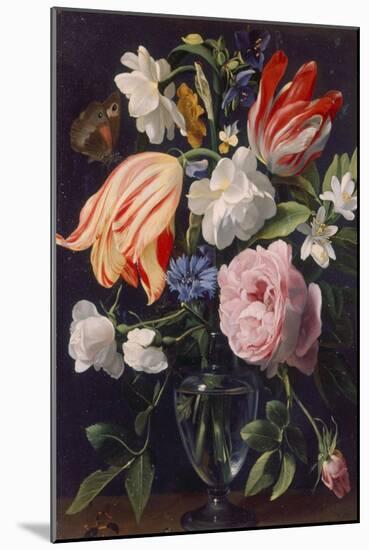 Vase with Flowers, 1637-Daniel Seghers-Mounted Giclee Print