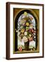 Vase with Flowers in a Window, about 1618-Ambrosius Bosschaert-Framed Giclee Print