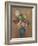 Vase with Flowers (Oil on Canvas)-Odilon Redon-Framed Giclee Print