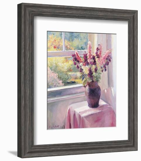 Vase with Flowers-Edward Noott-Framed Art Print