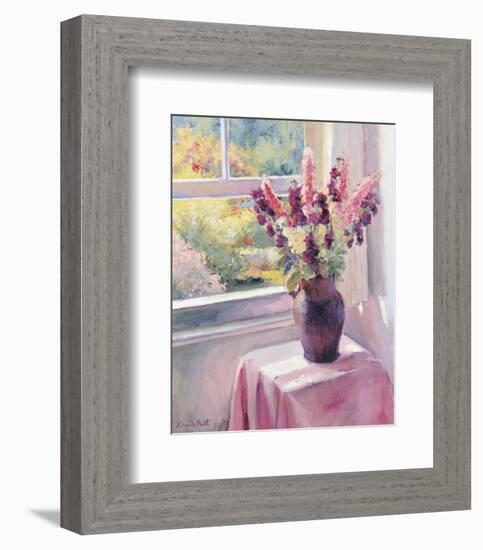 Vase with Flowers-Edward Noott-Framed Art Print