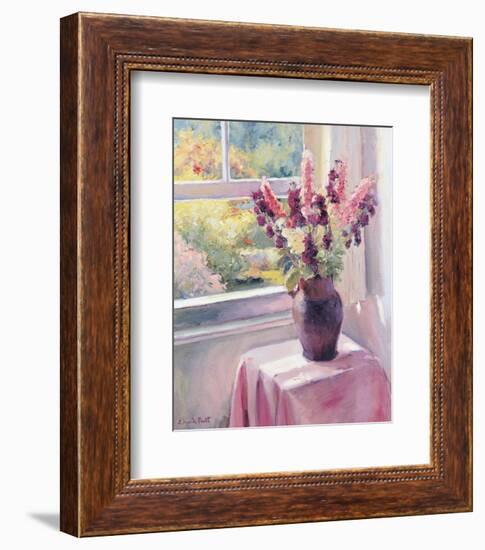 Vase with Flowers-Edward Noott-Framed Art Print