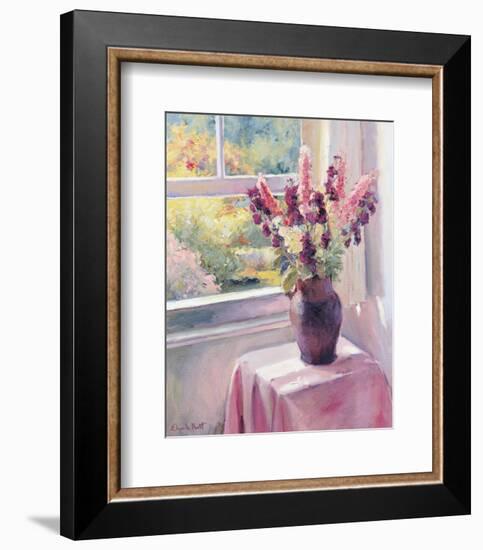 Vase with Flowers-Edward Noott-Framed Art Print