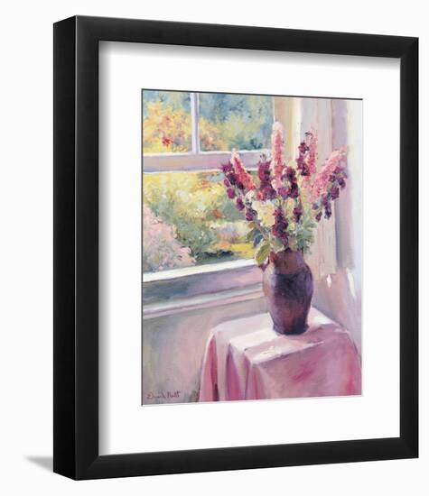 Vase with Flowers-Edward Noott-Framed Art Print