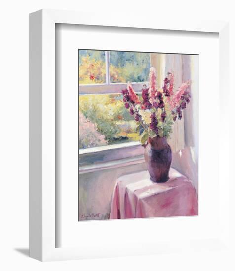 Vase with Flowers-Edward Noott-Framed Art Print