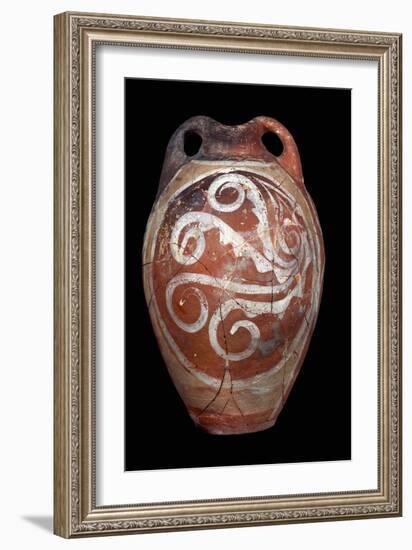 Vase with Octopus Design, 1900-1700 BCE-null-Framed Giclee Print