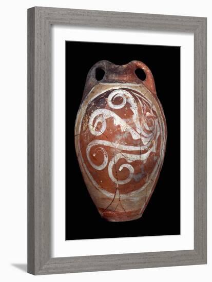 Vase with Octopus Design, 1900-1700 BCE-null-Framed Giclee Print