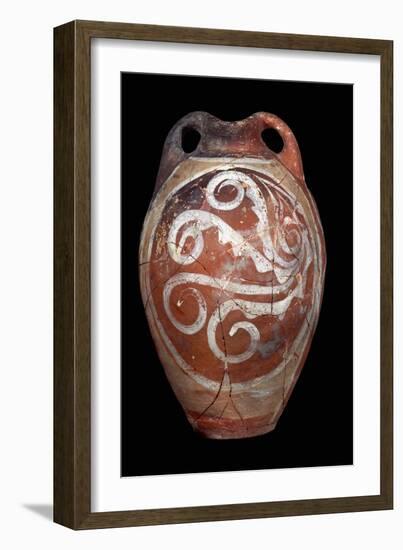 Vase with Octopus Design, 1900-1700 BCE-null-Framed Giclee Print