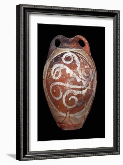 Vase with Octopus Design, 1900-1700 BCE-null-Framed Giclee Print