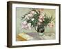 Vase with Oleanders and Books, c.1888-Vincent van Gogh-Framed Giclee Print