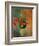 Vase with Red Poppies-Odilon Redon-Framed Giclee Print