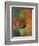 Vase with Red Poppies-Odilon Redon-Framed Giclee Print