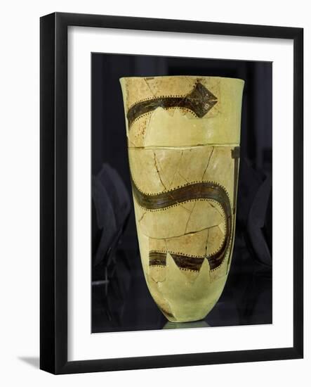 Vase with Serpents, from Susa, Period Susa I, Painted Terracotta-null-Framed Giclee Print