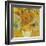 Vase with Twelve Sunflowers-Vincent van Gogh-Framed Art Print