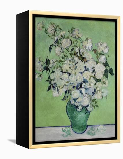 Vase with White Roses, 1890-Vincent van Gogh-Framed Premier Image Canvas