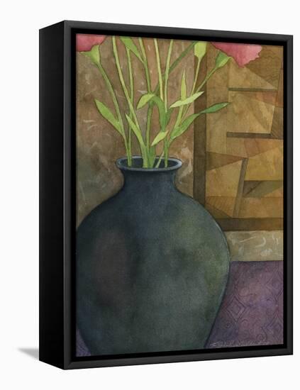 Vase-Fiona Stokes-Gilbert-Framed Premier Image Canvas