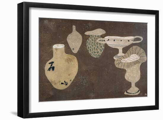 Vases, 1937-John Armstrong-Framed Giclee Print