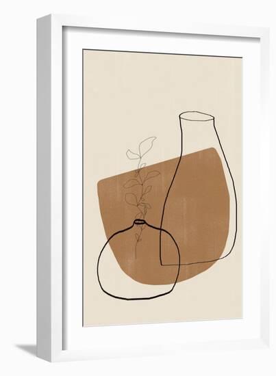 Vases No12.-THE MIUUS STUDIO-Framed Giclee Print