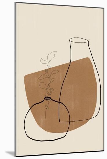 Vases No12.-THE MIUUS STUDIO-Mounted Giclee Print