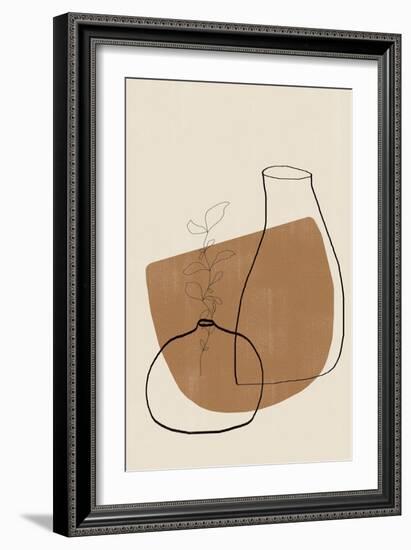 Vases No12.-THE MIUUS STUDIO-Framed Giclee Print