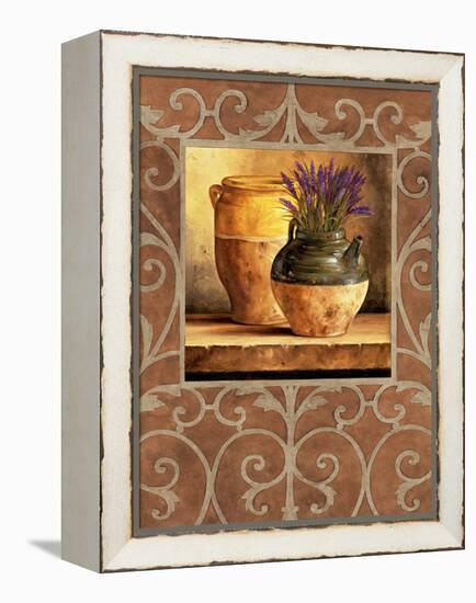 Vases with Lavender-Andres Gonzales-Framed Stretched Canvas