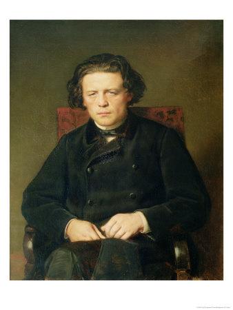 Poster Various Sizes Available Anton Rubinstein Watercolor Portrait Art Collectibles Prints Vadel Com