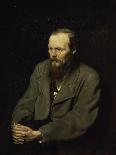 Fyodor Dostoyevsky, Russian Novelist-Vasili Grigorevich Perov-Giclee Print