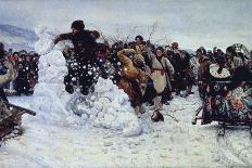 Morning of the Strelets' Execution-Vasili Ivanovich Surikov-Framed Giclee Print