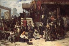 The Healing of the Blind Man of Jericho, 1888-Vasili Ivanovich Surikov-Giclee Print