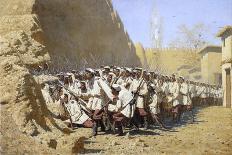 Charge of the Rough Riders at San Juan Hill in 1898, C. 1900-Vasili Vasilyevich Vereshchagin-Giclee Print