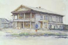 Surikov's House at Krasnoyarsk, 1890-91-Vasilii Ivanovich Surikov-Giclee Print