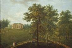 Temple of Truth, View in the Park of Kurakin Estate Nadezhdino, End 1790s-Vasily Petrovich Prichetnikov-Framed Giclee Print