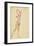 Vaslav Nijinsky in Le Spectre de la Rose-Leon Bakst-Framed Premium Giclee Print