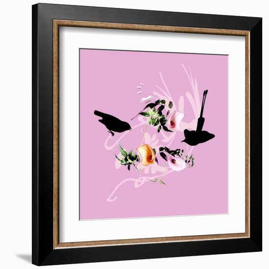 Vasques Bleue-Amelie Vuillon-Framed Art Print