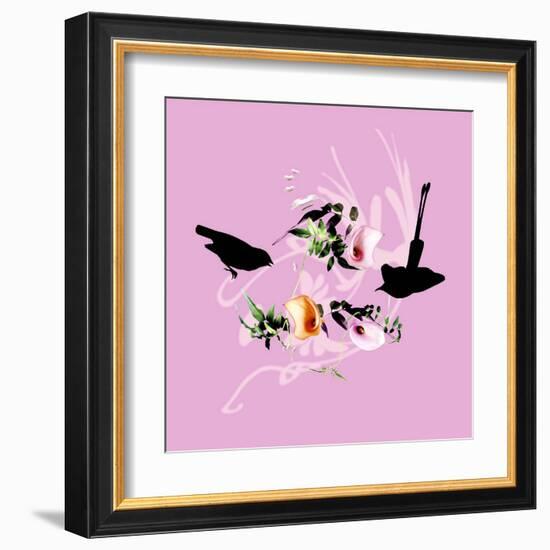 Vasques Bleue-Amelie Vuillon-Framed Art Print