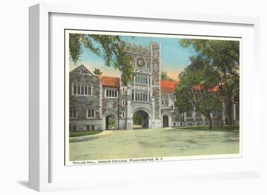 Vassar College, Poughkeepsie, New York-null-Framed Art Print