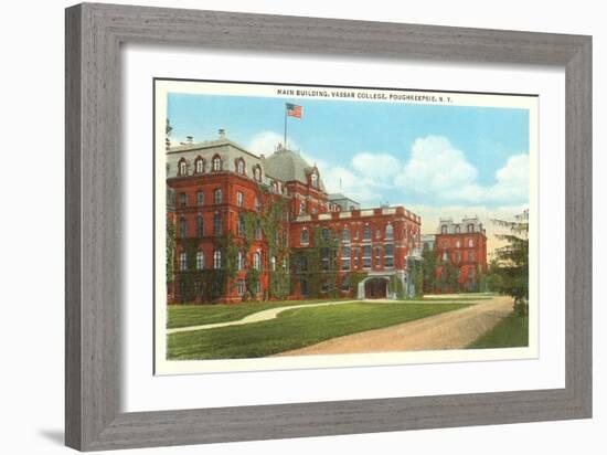 Vassar College, Poughkeepsie, New York-null-Framed Art Print