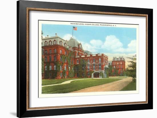 Vassar College, Poughkeepsie, New York-null-Framed Art Print