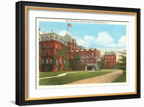 Vassar College, Poughkeepsie, New York-null-Framed Art Print