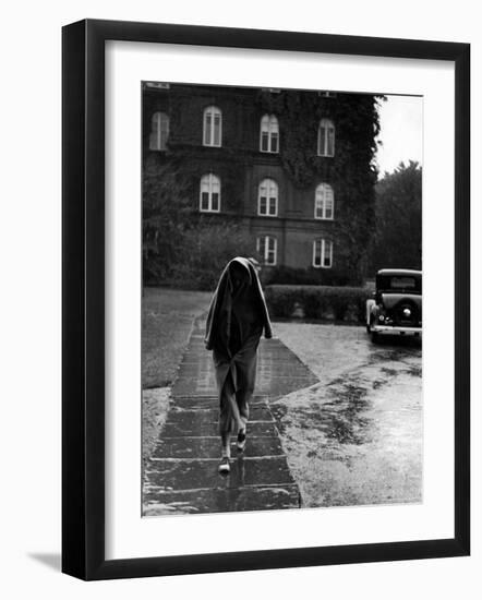 Vassar Student Clad in Her Normal Attire-Alfred Eisenstaedt-Framed Photographic Print