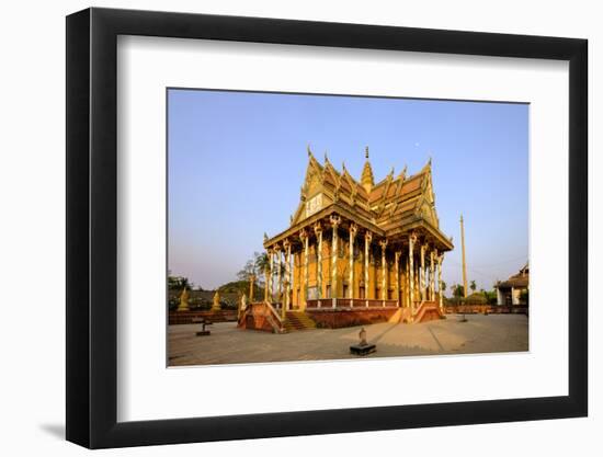 Vat Kor Temple, Battambang, Battambang Province, Cambodia, Indochina, Southeast Asia, Asia-Nathalie Cuvelier-Framed Photographic Print