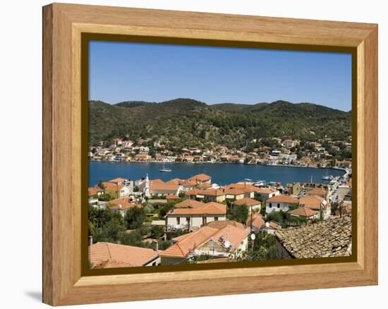 Vathy (Vathi), Ithaka, Ionian Islands, Greece-R H Productions-Framed Premier Image Canvas