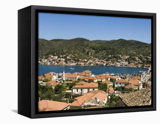 Vathy (Vathi), Ithaka, Ionian Islands, Greece-R H Productions-Framed Premier Image Canvas