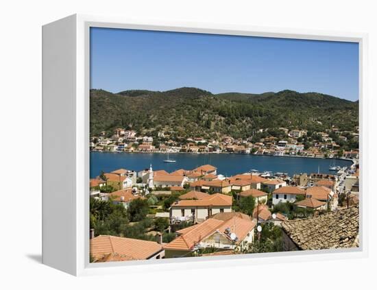 Vathy (Vathi), Ithaka, Ionian Islands, Greece-R H Productions-Framed Premier Image Canvas