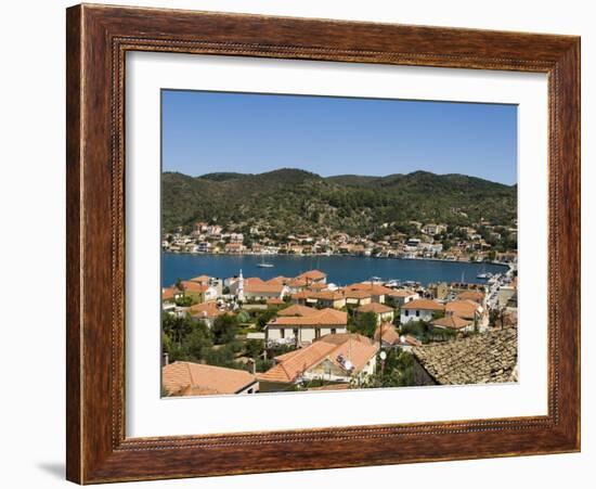 Vathy (Vathi), Ithaka, Ionian Islands, Greece-R H Productions-Framed Photographic Print