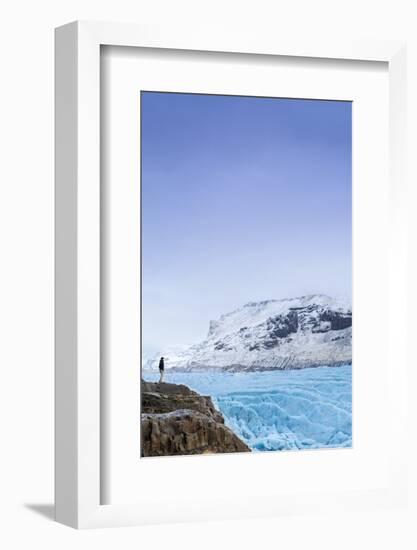 Vatnajokull glacier near Skalafell, Iceland, Polar Regions-Alex Robinson-Framed Photographic Print